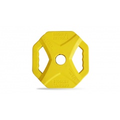Original FitTools 1,25 кг обрезиненный FT-PUMPDISK-1,25 из каталога дисков для штанги с посадочным диаметром 30 мм.  в Челябинске по цене 430 ₽
