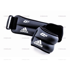 Adidas - на запястья/лодыжки несъемные 0.5 кг из каталога товаров для фитнеса, йоги, пилатеса в Челябинске по цене 2990 ₽