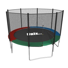 Unix Line Simple 6Ft  / 183 см (Color) outside из каталога батутов с защитной сеткой в Челябинске по цене 13890 ₽