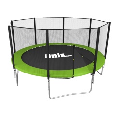 Unix Line Simple 10Ft / 305 см (Green) outside из каталога батутов в Челябинске по цене 23490 ₽