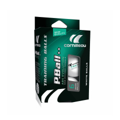 Cornilleau P-Ball ABS Evolutoin 2* из каталога мячей для настольного тенниса в Челябинске по цене 550 ₽