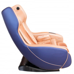 Домашнее массажное кресло Gess Bend сине-коричневое в Челябинске по цене 143000 ₽