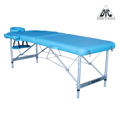 DFC Nirvana Elegant Luxe (голубой) из каталога массажных столов в Челябинске по цене 18700 ₽