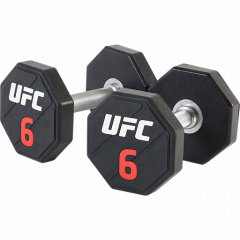 6 кг. в Челябинске по цене 15684 ₽ в категории обрезиненные гантели UFC