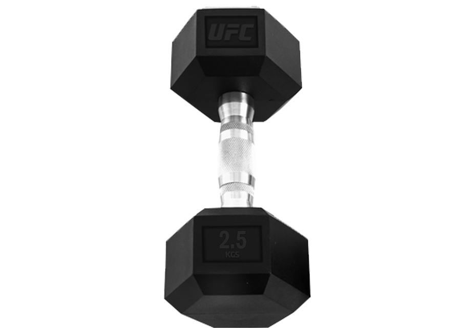 гексагональная 2.5 кг. в Челябинске по цене 1220 ₽ в категории гантели UFC