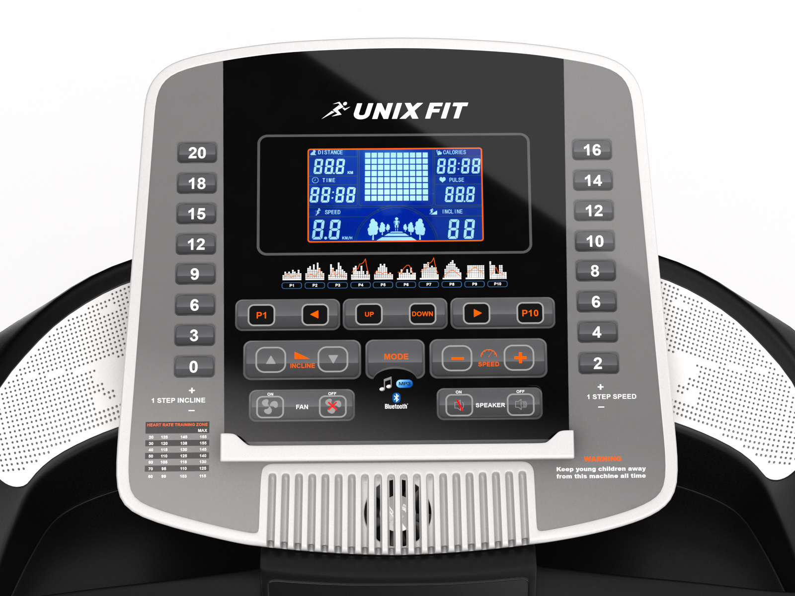 UnixFit MX-970F с регулировкой угла наклона