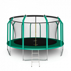 Arland 16FT / 488 см Премиум Dark green (внутренняя сетка) из каталога батутов в Челябинске по цене 57990 ₽