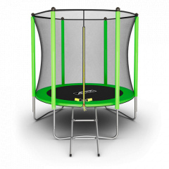 Arland 6FT /  183 см Light Green (внешняя сетка) из каталога батутов в Челябинске по цене 13490 ₽