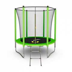 Arland 6FT / 183 см Light Green (внутренняя сетка) из каталога батутов в Челябинске по цене 12141 ₽