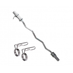 MB Barbell 47’’ д50 замок-пружина из каталога изогнутых грифов для штанги в Челябинске по цене 8990 ₽