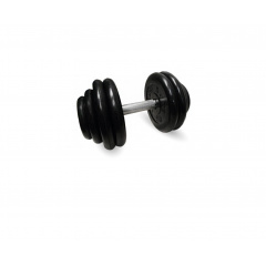 MB Barbell - 28.5 кг MB-FDBM-B28,5 из каталога обрезиненных гантелей в Челябинске по цене 11520 ₽