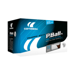 Cornilleau P-BALL ABS EVO 1* 72 шт из каталога мячей для настольного тенниса в Челябинске по цене 3570 ₽