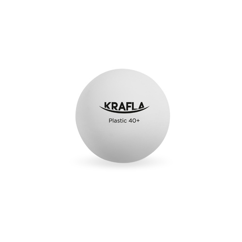 KRAFLA KRAFLA B-WT60 мяч без звезд (6шт) из каталога мячей для настольного тенниса в Челябинске по цене 300 ₽
