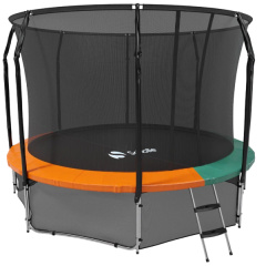 Scholle Space Twin Green/Orange 14FT (4.27м) из каталога батутов в Челябинске по цене 46990 ₽