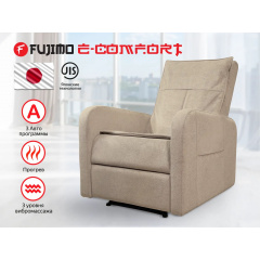 Fujimo E-COMFORT CHAIR F3005 FEF с электроприводом Ваниль из каталога массажных кресел в Челябинске по цене 89000 ₽
