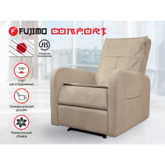 Fujimo COMFORT CHAIR F3005 FMW с механическим приводом Ваниль из каталога массажных кресел в Челябинске по цене 44120 ₽