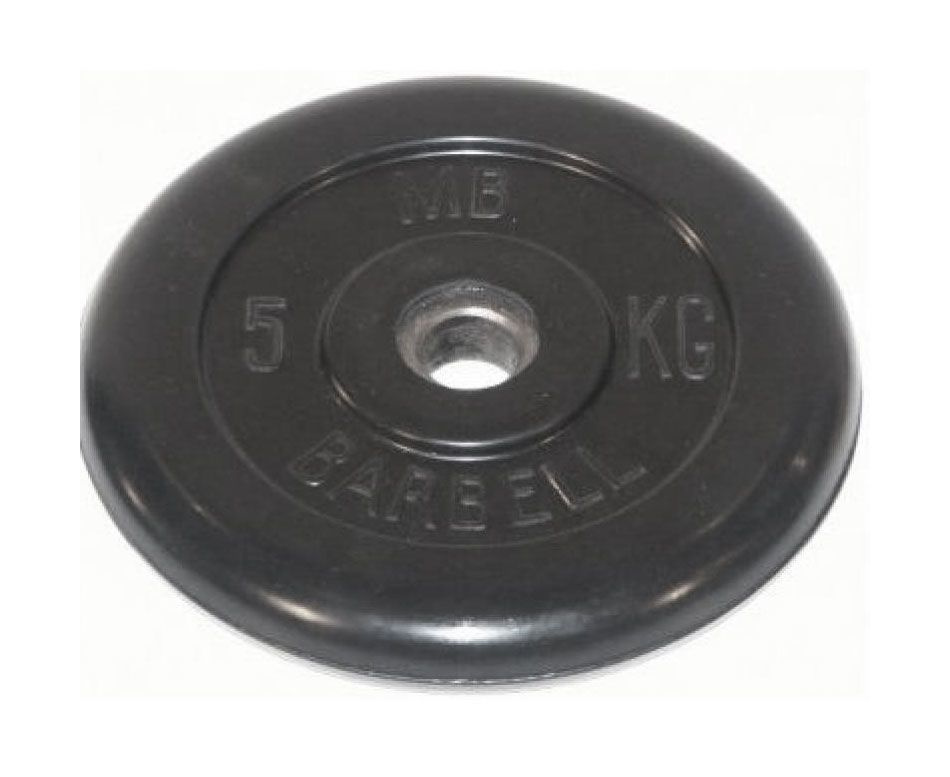MB Barbell (металлическая втулка) 5 кг / диаметр 51 мм из каталога дисков (блинов) для штанг и гантелей в Челябинске по цене 2898 ₽