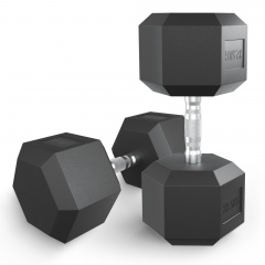 UnixFit гексагональная 32.5 кг из каталога обрезиненных гантелей в Челябинске по цене 11890 ₽