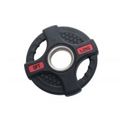 Original FitTools черный с двумя хватами 1,25 кг из каталога дисков для штанги с посадочным диаметром 50 мм. в Челябинске по цене 600 ₽