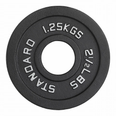 VictoryFit 1,25 кг чугунный окрашенный VF-SC510125 из каталога дисков для штанги с посадочным диаметром 50 мм. в Челябинске по цене 430 ₽