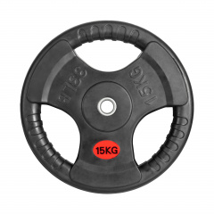 VictoryFit обрезиненный 15 кг.  VF-S251500 из каталога дисков для штанги с посадочным диаметром 26 мм.  в Челябинске по цене 5200 ₽