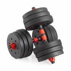 VictoryFit 20 кг. (2х10 кг.) VictoryFit VF-DC200 из каталога разборных (наборных) гантелей в Челябинске по цене 2800 ₽