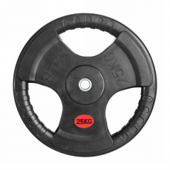 VictoryFit обрезиненный 25 кг. VF-S252500 из каталога дисков для штанги с посадочным диаметром 26 мм.  в Челябинске по цене 7400 ₽