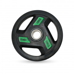UnixFit PRO 10 кг, 51 мм DG10RUBPGR из каталога дисков для штанги с посадочным диаметром 50 мм. в Челябинске по цене 5290 ₽