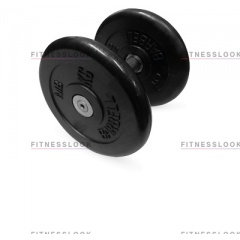 MB Barbell - 6 кг из каталога обрезиненных гантелей в Челябинске по цене 1603 ₽