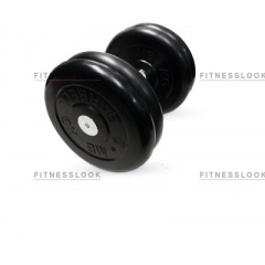MB Barbell - 21 кг из каталога обрезиненных гантелей в Челябинске по цене 3596 ₽