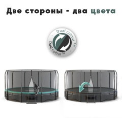 Proxima Premium Dual 15 футов, Арт. CFR-15F-5W из каталога батутов в Челябинске по цене 75990 ₽