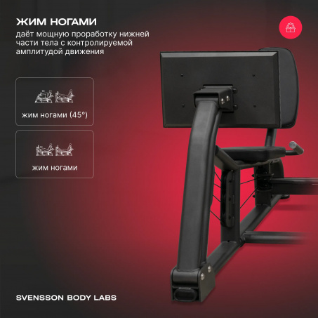 Рендер-37 для Svensson Body Labs Rigel Plus PRO (стек 60кг)