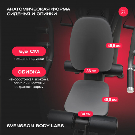 Рендер-30 для Svensson Body Labs Rigel Plus PRO (стек 60кг)