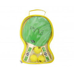 Donic Schildkröt PING PONG SET (2 ракетки, 3 мяча) из каталога наборов игры для настольного тенниса в Челябинске по цене 1390 ₽