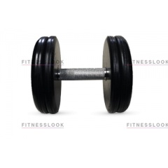 MB Barbell классик - 23 кг из каталога обрезиненных гантелей в Челябинске по цене 4685 ₽