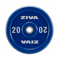 Ziva XP Competition Colored Rubber Bumper 20kg из каталога дисков для штанги с посадочным диаметром 50 мм. в Челябинске по цене 22300 ₽