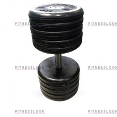 MB Barbell классик - 54 кг из каталога обрезиненных гантелей в Челябинске по цене 12970 ₽