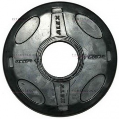 AeroFit Alex - 50 мм - 1.25 кг из каталога дисков для штанги с посадочным диаметром 50 мм. в Челябинске по цене 600 ₽