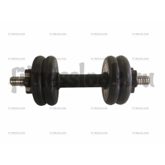 MB Barbell Atlet разборная - 6.5 кг из каталога обрезиненных гантелей в Челябинске по цене 2862 ₽
