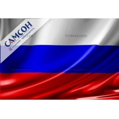 Самсон Крыша тканевая ″Российский флаг″ из каталога аксессуаров к игровым комплексам в Челябинске по цене 1200 ₽