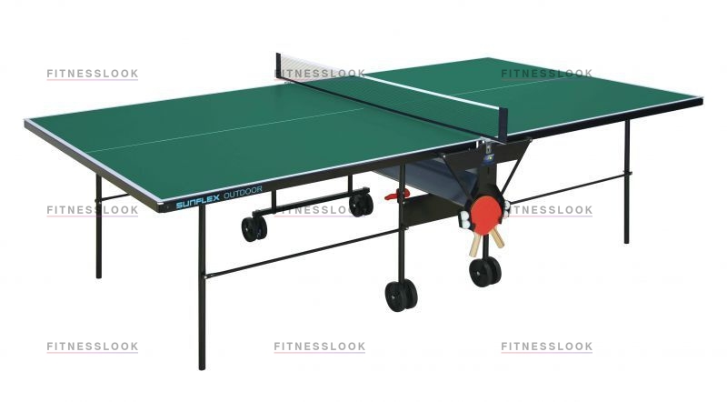 Outdoor - зеленый в Челябинске по цене 48500 ₽ в категории теннисные столы Sunflex