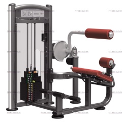 AeroFit IT9332 - разгибание спины из каталога грузоблочных тренажеров в Челябинске по цене 174420 ₽