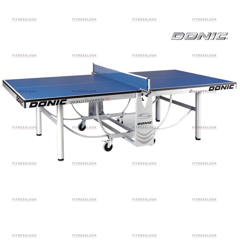 Donic World Champion TC - синий из каталога теннисных столов для помещений в Челябинске по цене 299990 ₽