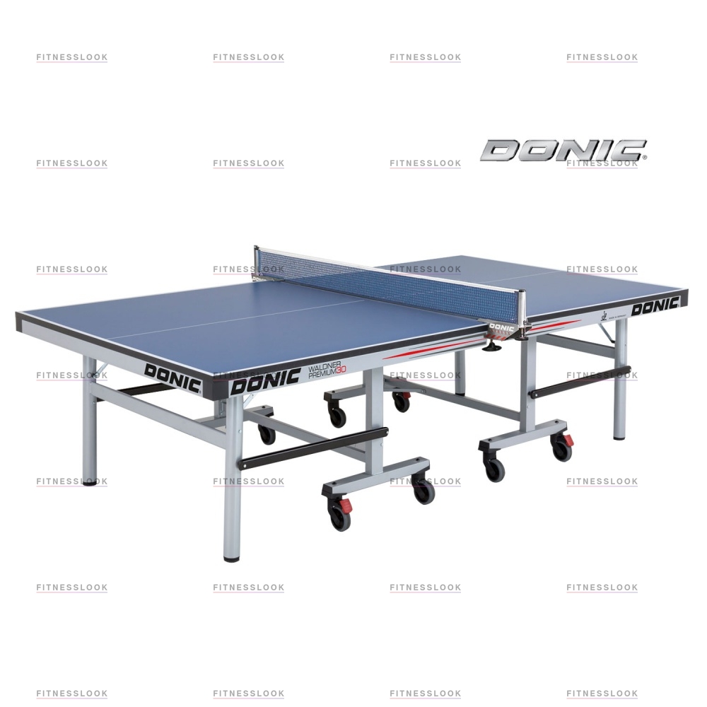 Donic Waldner Premium 30 - синий из каталога теннисных столов для помещений в Челябинске по цене 199990 ₽