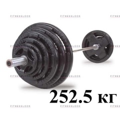 Body Solid 252,5 кг OSRK252.5 из каталога прямых штанг в Челябинске по цене 110330 ₽