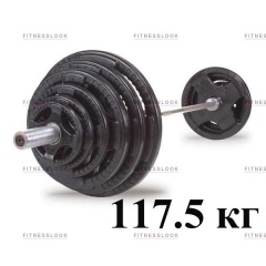 Body Solid 117,5 кг OSRK117.5 из каталога прямых штанг в Челябинске по цене 53980 ₽