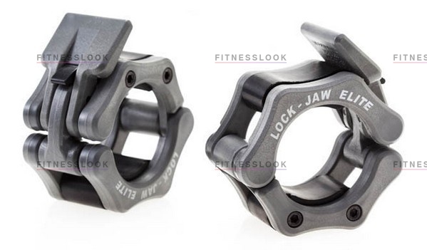 Lock Jaw олимпийский с фиксаторами - 50 мм (пара) из каталога замков для грифа в Челябинске по цене 4600 ₽