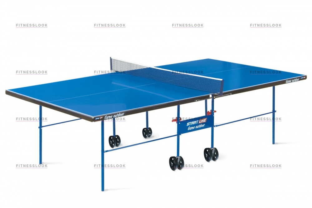 Game Outdoor с сеткой Синий в Челябинске по цене 33990 ₽ в категории теннисные столы Start Line