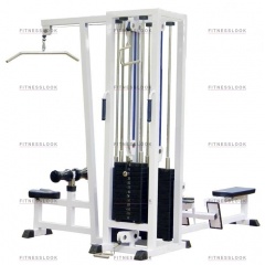 MB Barbell 3.03.1 - 3-х позиционная станция с одинарной блочной рамкой из каталога грузоблочных тренажеров в Челябинске по цене 221835 ₽