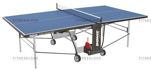 Donic Indoor Roller 800 - синий из каталога теннисных столов в Челябинске по цене 83990 ₽